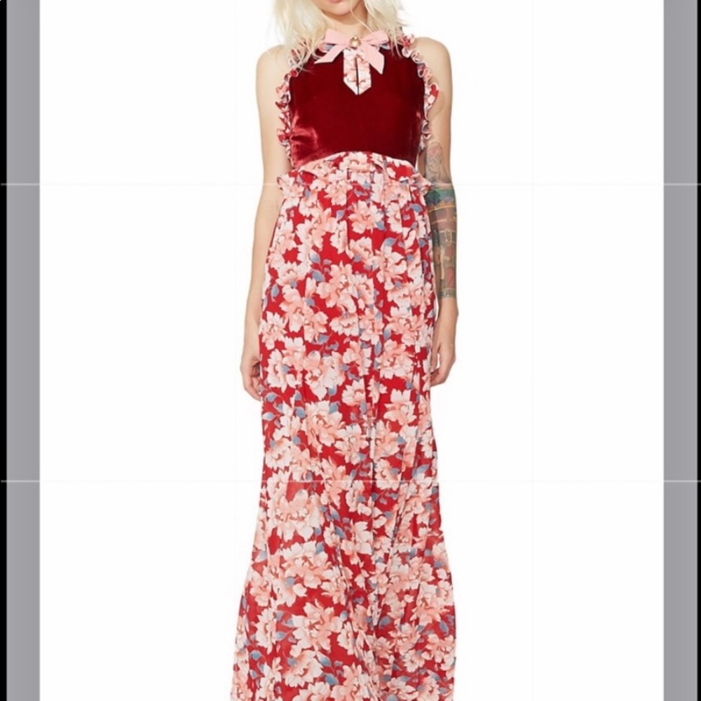 For Love And Lemons Maxi Dress